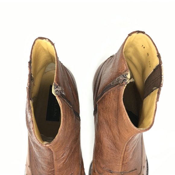 Mezlan Platinum Ankle Boots Size 14 Ostrich Croc Mezlan | Shoes | Mezlan Platinum Ankle Boots Size 4 Ostrich  main image 4